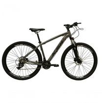Bicicleta Aro 29 Ksw Xlt Alumínio 24v Câmbios Shimano Garfo Com Trava No Ombro - Grafite Tam.19