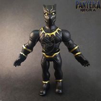 Kit Boneco Pantera Negra Marvel 16Cm + Caneca 350Ml