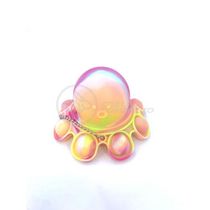 Chaveiro Polvo Reversível Pop It Anti Apertar Tiktok