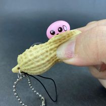 Chaveiro Amendoim Anti Apertar Silicone Sensorial