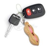 Chaveiro Amendoim Anti Apertar Silicone Sensorial