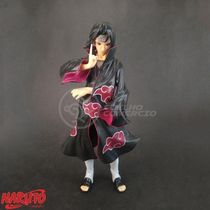 Brinquedo Action Figure Itachi Uchiha Akatsuki 18Cm Colecionável Universo Shippuden Ninja Ultimate