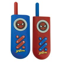 Walkie Talkie Infantil com Lanterna Homem-Aranha
