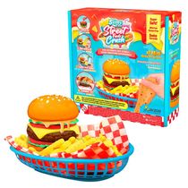 Mini Kit de Slime de Hamburger Slimy DIY Street Food Crush