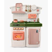 Brinquedo Big Kitchen Cozinha Completa Retrô