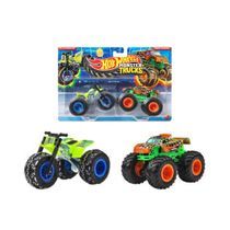 Hot Wheels Monster Trucks Tri-to-Crush-Me X Podium Crasher