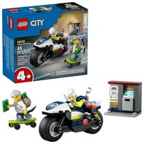 LEGO City - Perseguição Com Motocicleta da Polícia 65 peças - 60455
