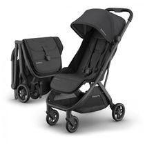 Carrinho UPPAbaby Minu V3 Jake Cinza Carvão, Design Leve e Compacto, Dobrável com Uma Mão, Desde o Nascimento, Compatível com Assentos