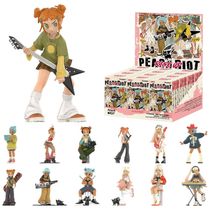 POP MART Peach Riot Rise Up Série 12 mini figures colecionáveis, PVC, blind box, até 13,7cm, edição secreta, ideal para decoração e presentes