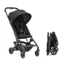 Carrinho de Bebê Joolz Dot Preto Space Black - Ultraleve 5,5 kg, Dobrável com Uma Mão, Capota UPF 50+, Assento Reclinável, Capacidade 22,7 kg