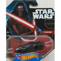 *Embalagem danificada* Hot Wheels Star Wars - Kylo Ren
