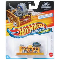 Carrinho Hot Wheels Racerverse Jurassic World - Velociraptor Blue - Mattel HKB86/HRT35