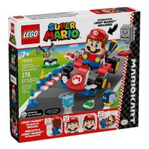 Lego Super Mario Kart Mario Interativo E Kart Padrao 42043