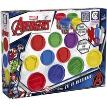 Kit de Massinhas de Modelar Marvel Avengers - Cotiplás