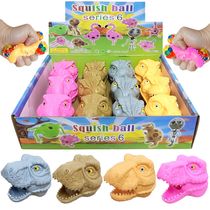24 Dinos Rex de Apertar Squishy lembrancinha Festa Infantil