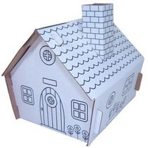 Kit De Papelão - Casa - Kits For Kids