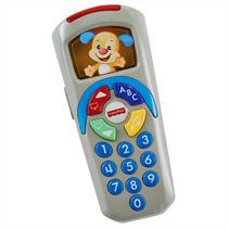 Controle Remoto Fisher Price Azul Aprender E Brincar