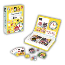 Livro Magnético Aprendendo As Horas Janod J02568