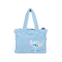 Bolsa Shopper Média Transversal Pelucia Stitch Disney