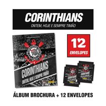 CORINTHIANS 115 ANOS - Álbum Capa Cartão + 12 Envelopes
