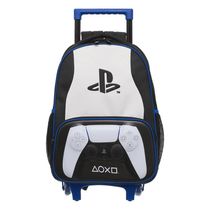 Mochila de Rodinhas Pacific Com Alça PlayStation Pulse Preto