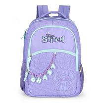 Mochila de Costas Luxcel Stitch Atoalhado Roxo