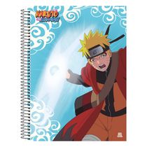 Caderno Naruto Universitário 1M Espiral Capa Dura 80 Fls