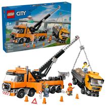 Lego City - Caminhão de Reboque com Guindaste 60497