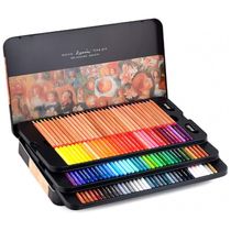 Kit Lápis de Cor Profissional á Base de Óleo com Estojo 100 peças, LIGELISI