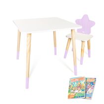 Kit Mesa e Cadeira Infantil Estrela G