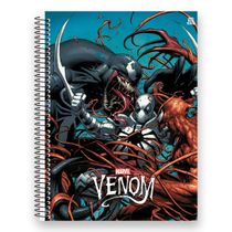 Caderno Venom Universitário 1M Espiral Capa Dura 80 Fls