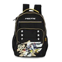 Mochila de Costas Luxcel Free Fire Preto