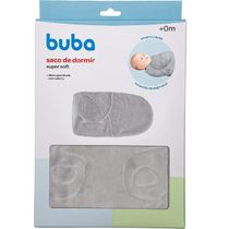 Saco De Dormir Baby Super Soft Cinza Buba 14410