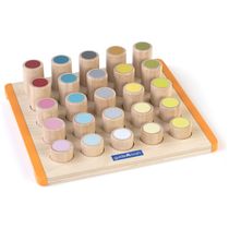 Degraus Cilíndricos Guidecraft Multicoloridos Borracha Maciça GD-6734