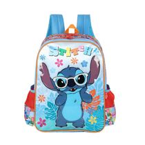 Mochila de Costas Luxcel Stitch Azul Floral