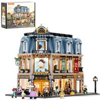 Galeria Arte Brick Lumibricks Bege com 22 LEDs, 3400 Peças, Modular 48x32, 60+ Impressas, Modelo L9085