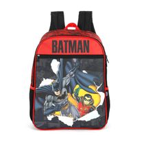 Mochila de Costas Pequena Infantil Simples Batman