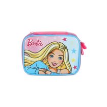Estojo Box Infantil Médio 100 Pens Barbie Náilon Estampado