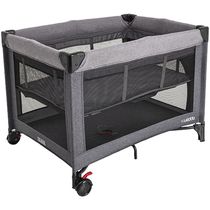 Berço Cercado Kiddo Fast Melange Grafite