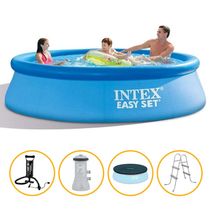 Piscina Inflável Easy Set 7.290 Litros Completa Filtro 220v - Intex