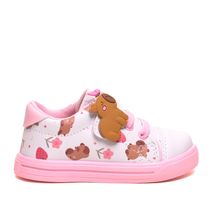 Tênis Infantil Linda Ju Capivara Branco