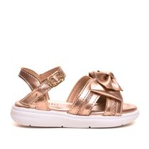 Sandália Infantil Laço Cobre