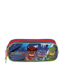Estojo Escolar Sestini 2 Compartimentos PJ Masks Colorido
