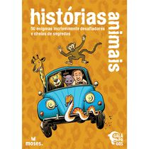 Jogo de Tabuleiro - Black Stories Junior - Histórias Animais - Asmodee