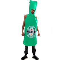 Fantasia Carnaval Masculina Adulta Garrafa Cerveja Engraçada Divertida Criativa