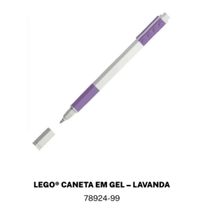 Caneta Gel Cor Lavanda LEGO® – Stationery | 1 unidade na Cor Lavanda | Material Escolar LEGO®