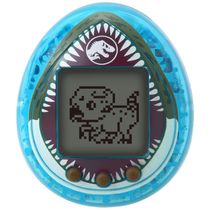 Tamagotchi Nano Jurassic World Rebirth Mosasaurus brinquedo eletrônico interativo dinossauro portátil azul