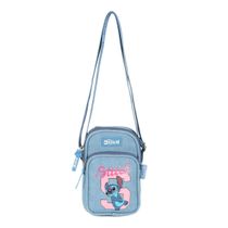 Bolsa Shoulder Bag Pequena Jeans Stitch Disney