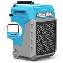 Desumidificador comercial ALORAIR Storm 80X com bomba e mangueira de dreno, 170 pints/dia, até 195 m², azul, 607W, 115V