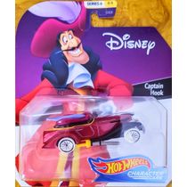 Hot Wheels Character Cars - Disney Capitain Hook